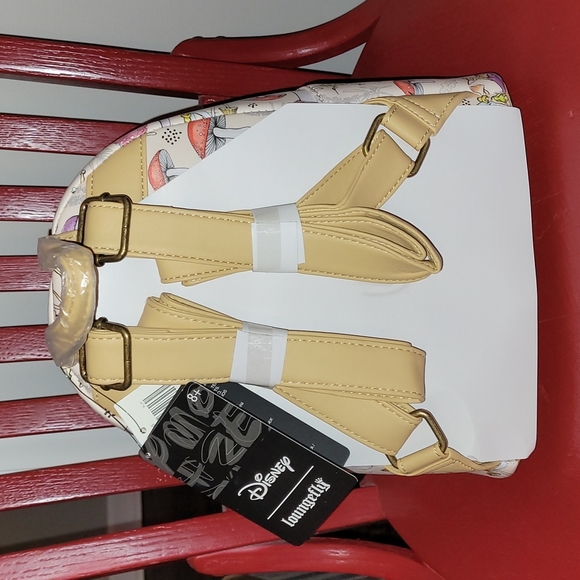 🎉HP🎉 Loungefly Disney Peter Pan+Tinker Bell Mushroom Mini Backpack - Picture 3 of 5